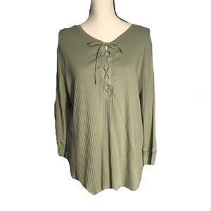 ✨CLEARANCE✨ NWT Lauren Ralph Lauren Long Sleeve Top size 2X